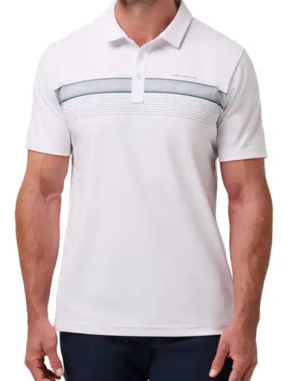 Travis Mathew White Polo Shirt